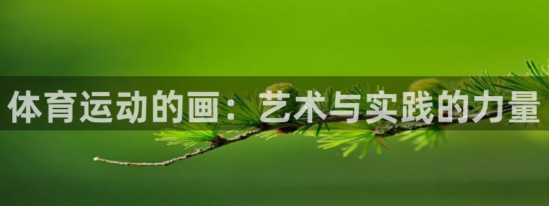 米兰体育官网下载平台注册要钱吗:体育运动的画:艺术与实践的力